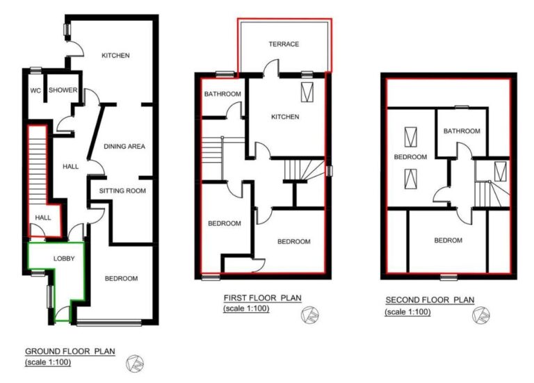 Land Registry Compliant Plans